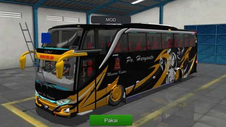 Mod Bussid JB3 Full Anim Strobo