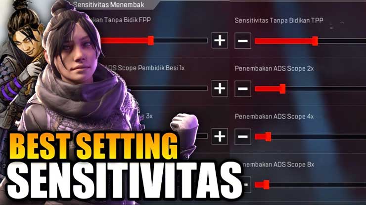 Settingan Sensitivitas Apex Legend Mobile Terbaik Pro Player No Recoil