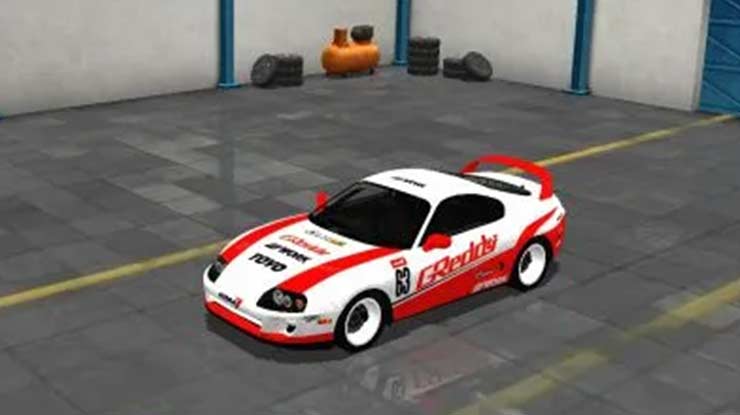 1. Toyota Supra A80 Full Anim