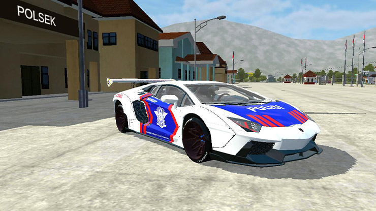 11. Mod Bussid Mobil Lamborghini Polisi