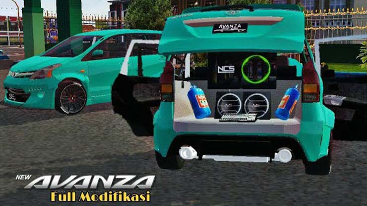 13. Mod Bussid Avanza Rocket Bunny