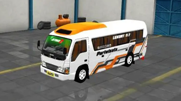 14. Mod Bussid Elf Bus Pariwisata