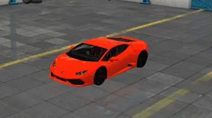 2. Mod Bussid Lamborghini Huracan LP 610 4