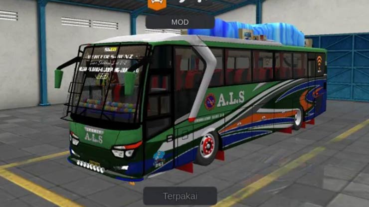 2. Mod Bussid Legacy ALS Full Aksesoris