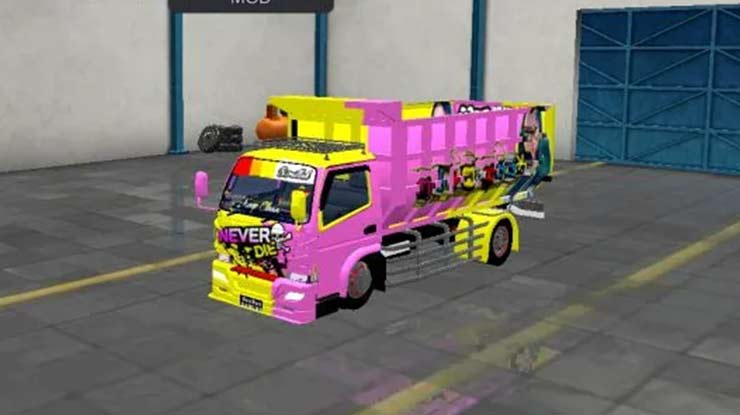 2. Mod Truck Dump Canter Full Anim