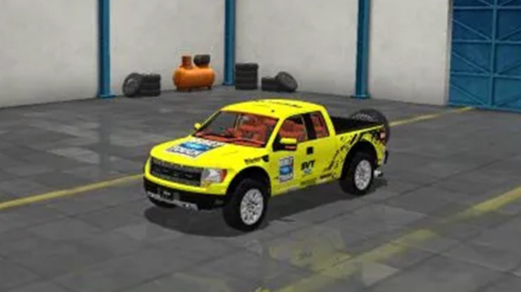 3. Mod Bussid Mobil Ford F150 Raptor