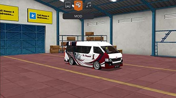 3. Mod Travel Toyota Hiace