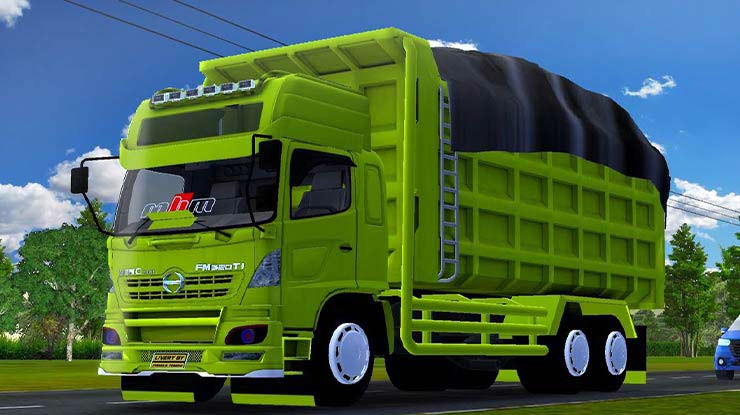 4. Mod Truck Dump Hino Muatan Berat