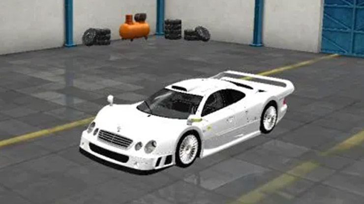 6. Mod Bussid Mobil Mercedes Benz CLK GTR