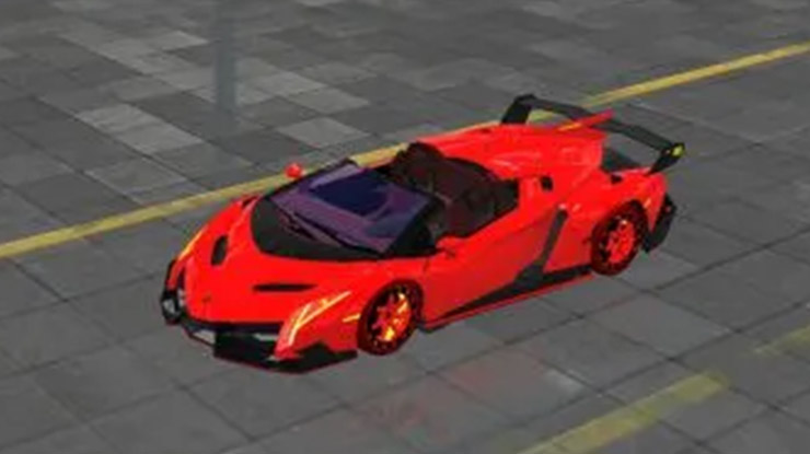 7. Mod Bussid Lamborghini Veneno