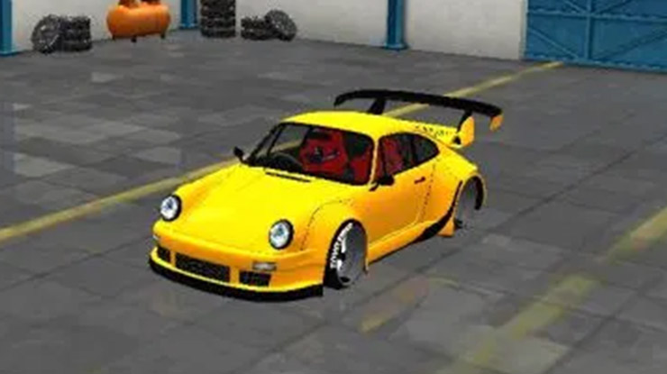 7. Mod Bussid Mobil RWB Porsche 911