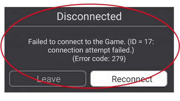 Arti Roblox Error Code 279