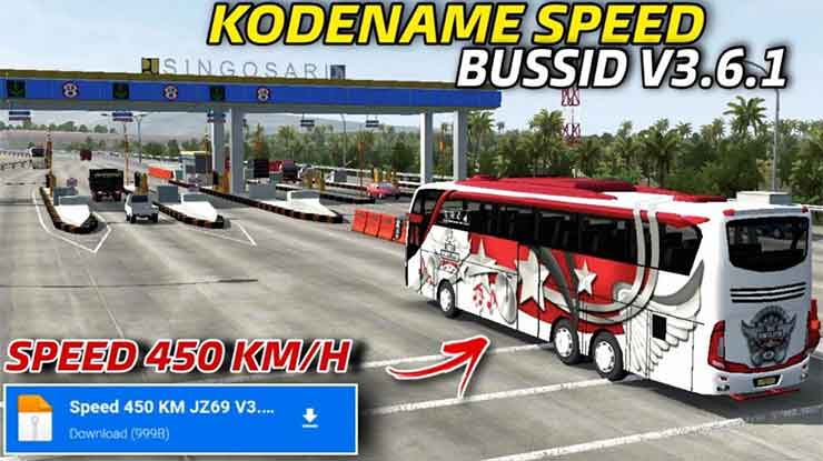 Cara Bussid Biar Kencang Speed 450 Download MOD Pasang