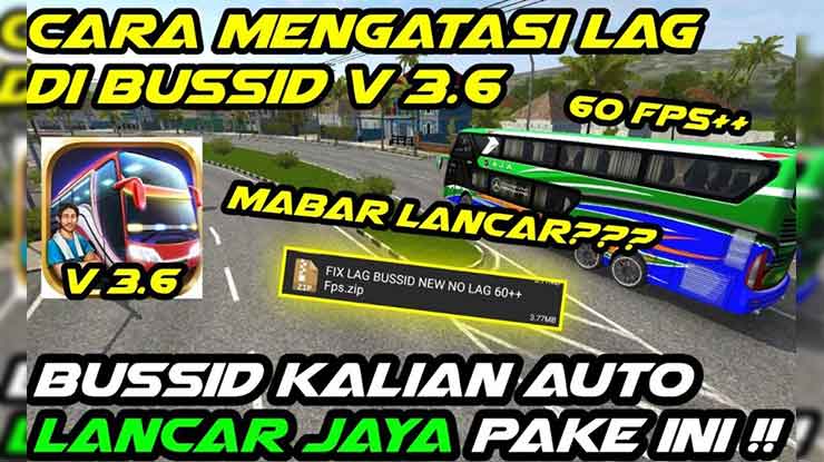 Cara Mengatasi Lag Bussid di HP Kentang Grafik Terbaik