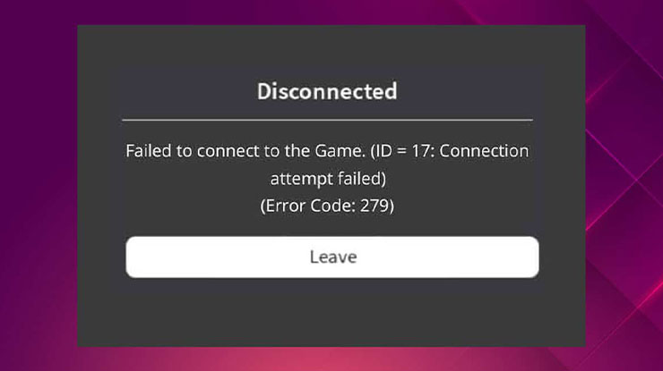Cara Mengatasi Roblox Error Code 279