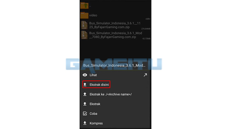 Ekstrak MOD APK