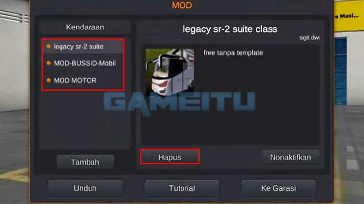 Hapus MOD