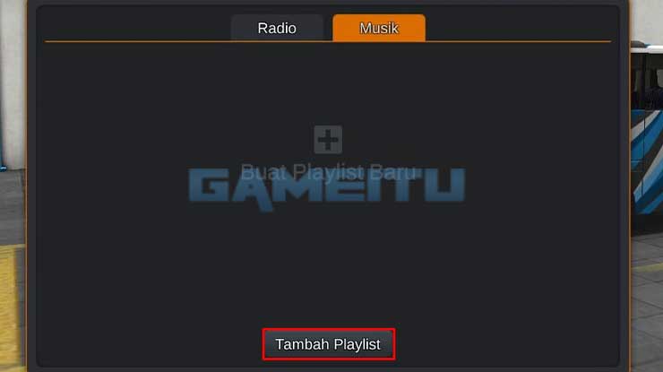 Klik Tambah Playlist