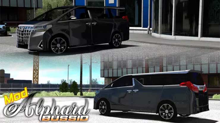 MOD Bussid Mobil Alphard