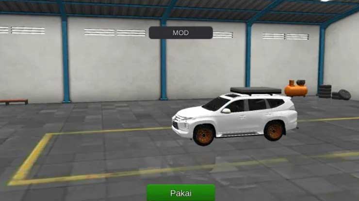 Mod Bussid Pajero 2021 Warna Putih