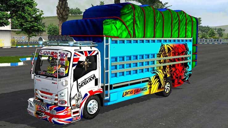 Mod Bussid Truck Sulawesi