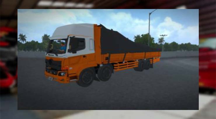 Mod Bussid Truk Oleng Hino Fallena Tronton