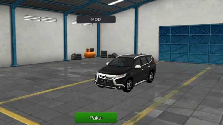 Mod Pajero Sport Standar Full Anim