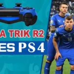 Trik R2 di eFootball PES PS4 Tendangan Umpan Tipuan