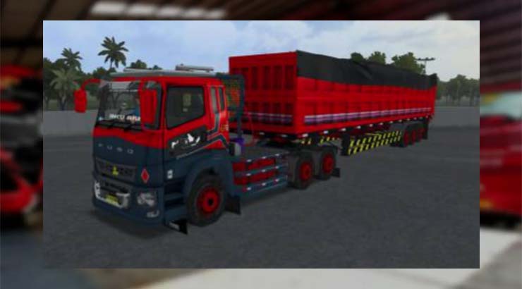 Truk Fuso SG V Trailer