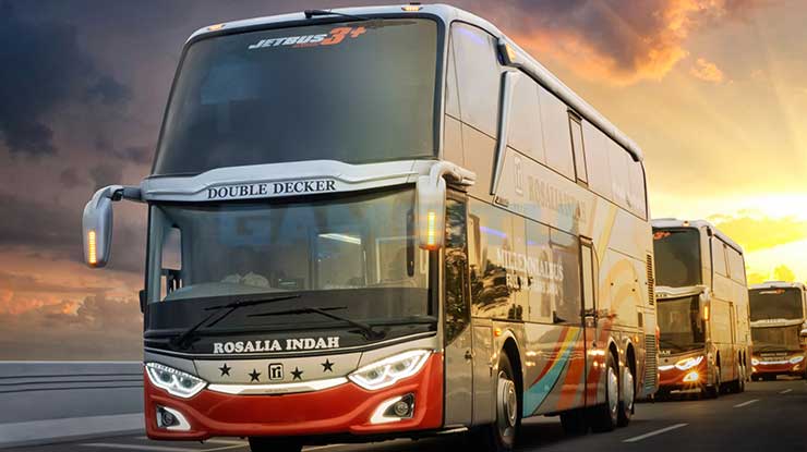 Download Mod Bussid Bus Tingkat 2 Full Strobo Termewah