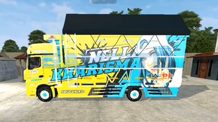 Download Mod Bussid Truck Nella Kharisma