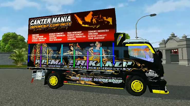 Download Mod Bussid Truck Srikandi