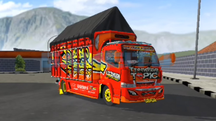 Download Mod Bussid Truck Trending Topic Full Strobo Gayor