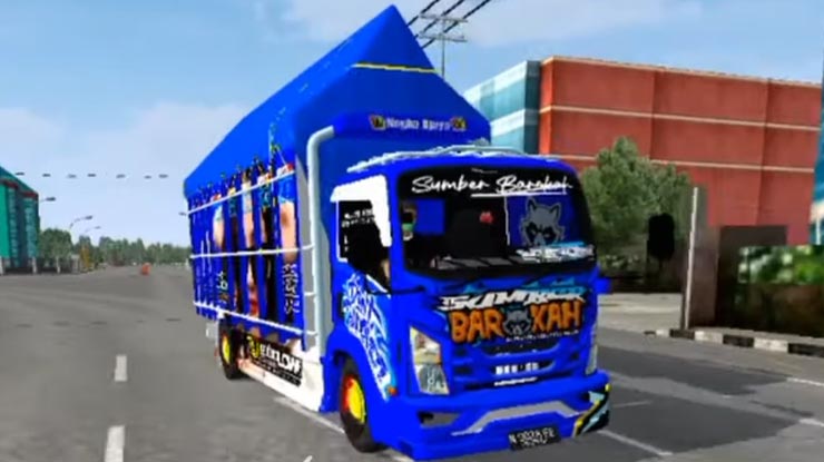 Download Mod Bussid Truk Sumber Barokah