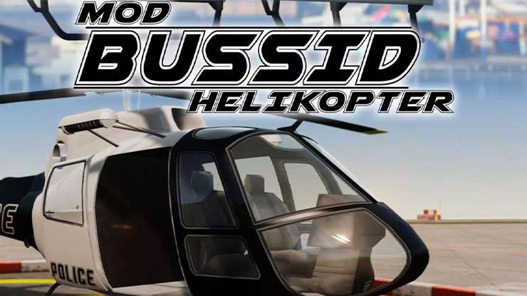 MOD Bussid Helikopter TNI AU Download Cara Pasang