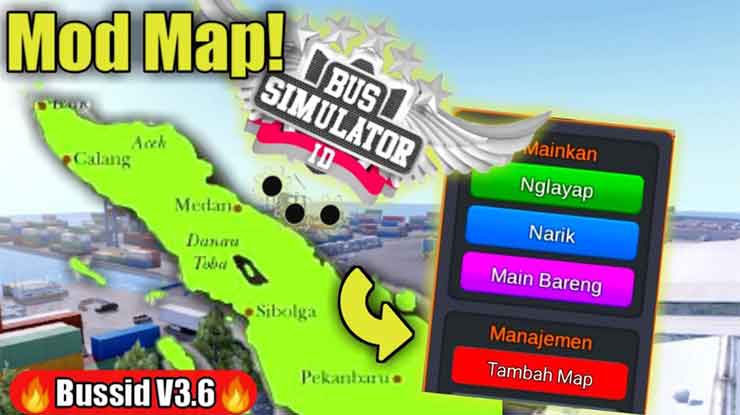 MOD MAP Bussid Link Download Cara Pasang