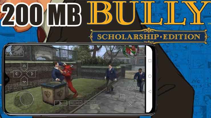 Bully PPSSPP Android File ISO Ukuran Kecil Download Install