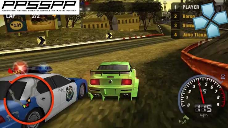 Cara Install Most Wanted di Emulator PSP Android