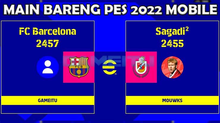 Cara Mabar eFootball PES 2022 Mobile