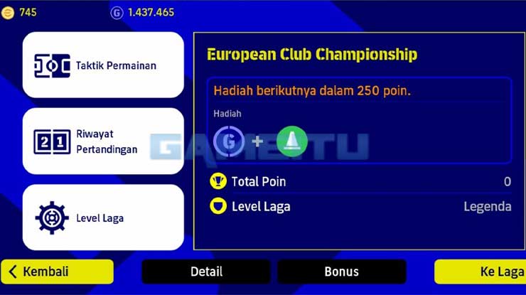 Cara Mendapatkan Program Latihan di eFootball Mobile