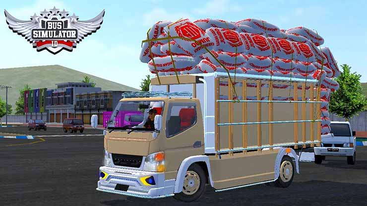 Download Mod Bussid Truck Isuzu Muatan Gayor