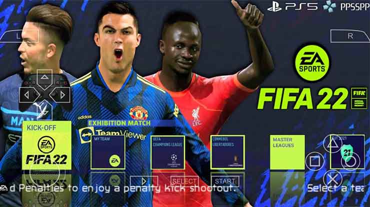 FIFA 22 PPSSPP File ISO Ukuran Kecil Download Install