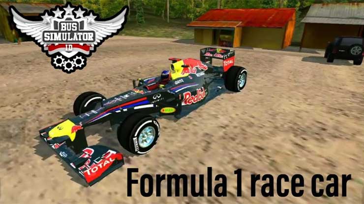 MOD Bussid Mobil F1