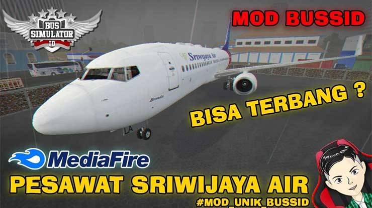 MOD Bussid Pesawat Terbang Garuda Lion Air Cara Install