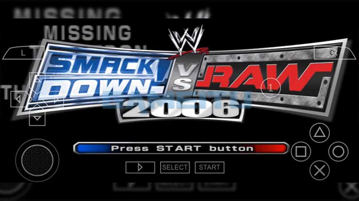 Smackdown PPSSPP Siap Dimainkan