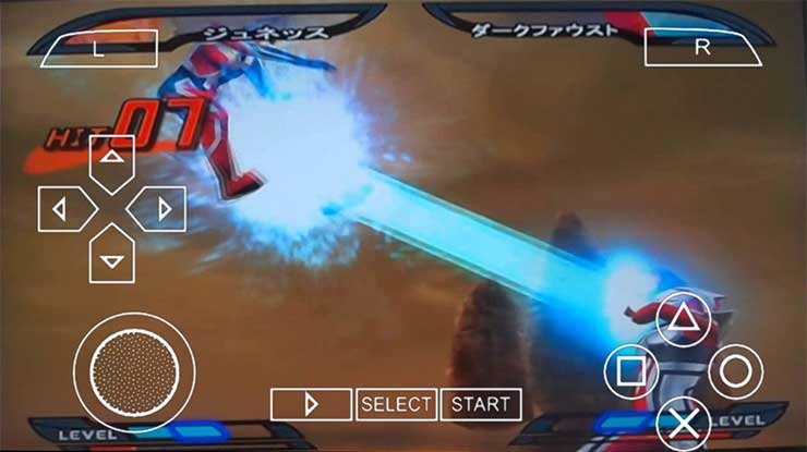 Ultraman Nexus PPSSPP