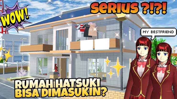 Cara Buka Rumah Hatsuki di Sakura School Simulator