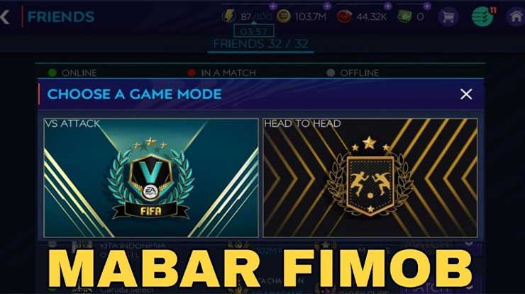 Cara Mabar FIFA Mobile