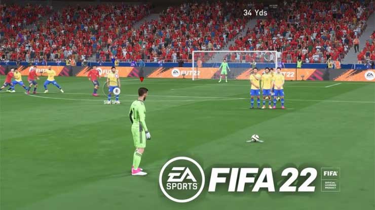 Cara Melakukan Free Kick di FIFA Mobile Dijamin Gol