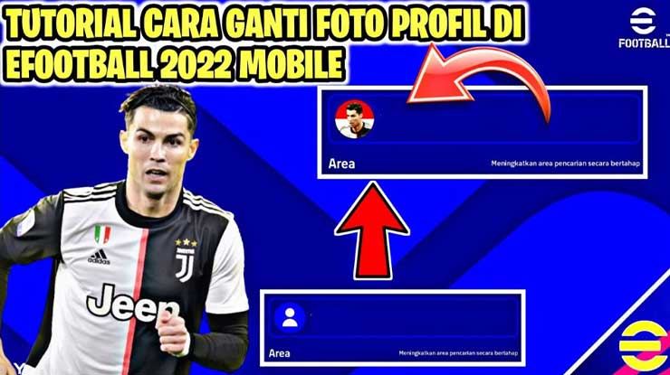 Cara Menambahkan Foto Profil eFootball Mobile Foto Sendiri